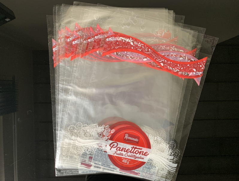 Embalagens para Panetone 500g Jaraguá do Sul - Embalagem para Panetone Plástica