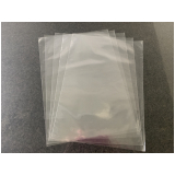 saco plástico transparente para embalagem Jundiaí