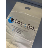 sacola plástica branca personalizada atacado Monte Negro - RS